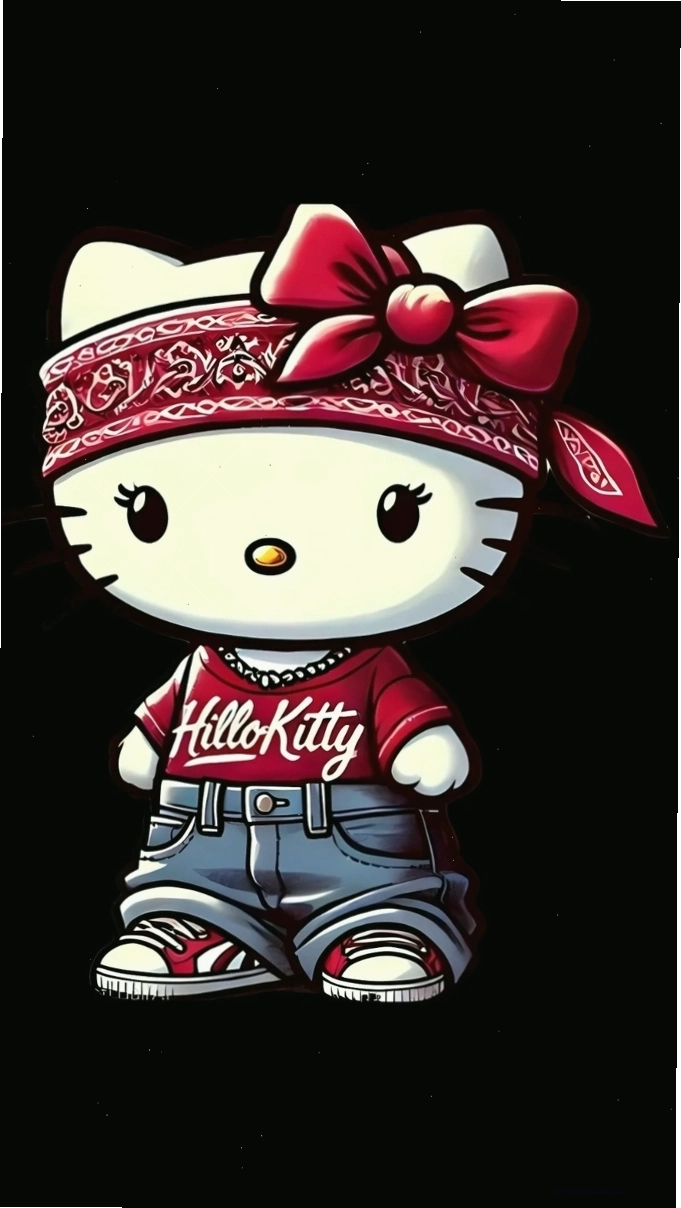Avatar Hello Kitty cute phiên bản "vô tri" với hành động bất ngờ