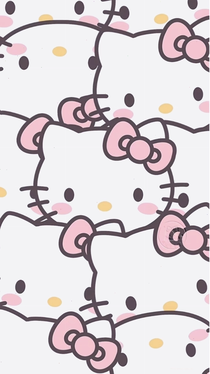 Avatar Hello Kitty đơn giản, thanh lịch
