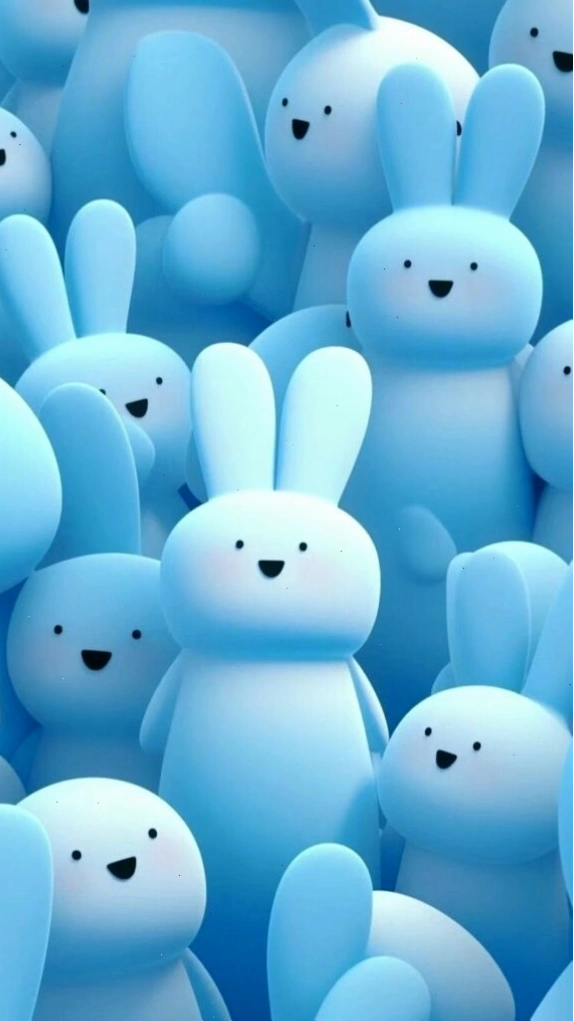 Avatar màu xanh dương siêu dễ thương với họa tiết độc đáo