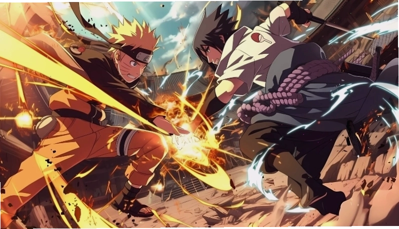 Avatar Naruto ngầu phong cách Chibi 8K
