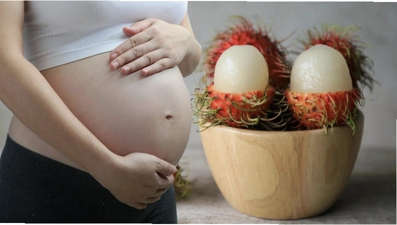 Bà bầu ăn chôm chôm được không? Một số lưu ý mẹ bầu cần biết 1