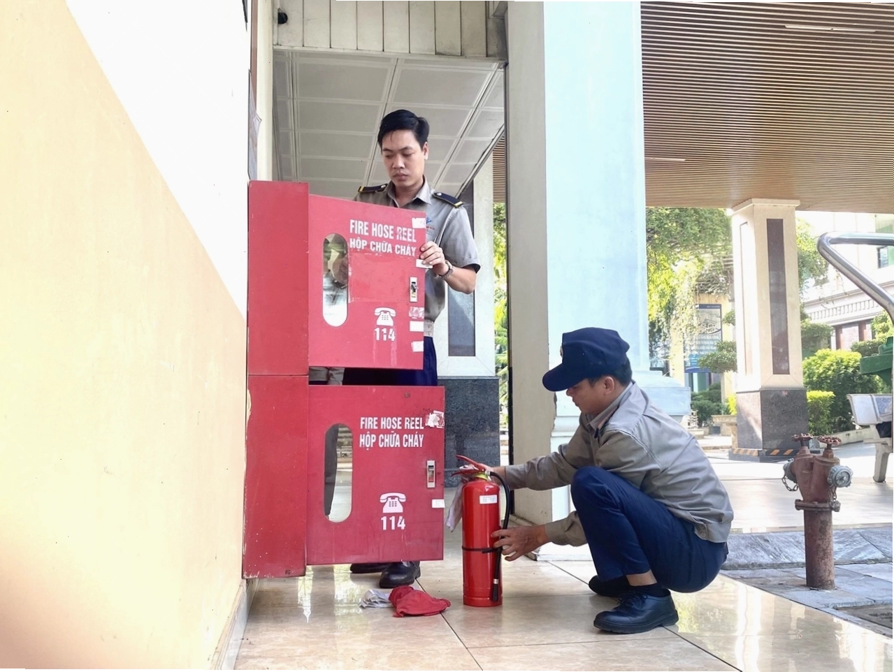 Bảo quản tủ chữa cháy đúng cách giúp duy trì hiệu suất ổn định