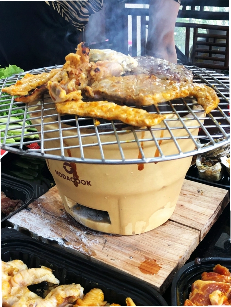 Bếp than mini nướng vỉ đa năng