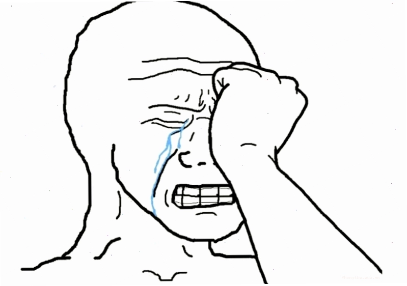 Biểu cảm meme khóc đa dạng