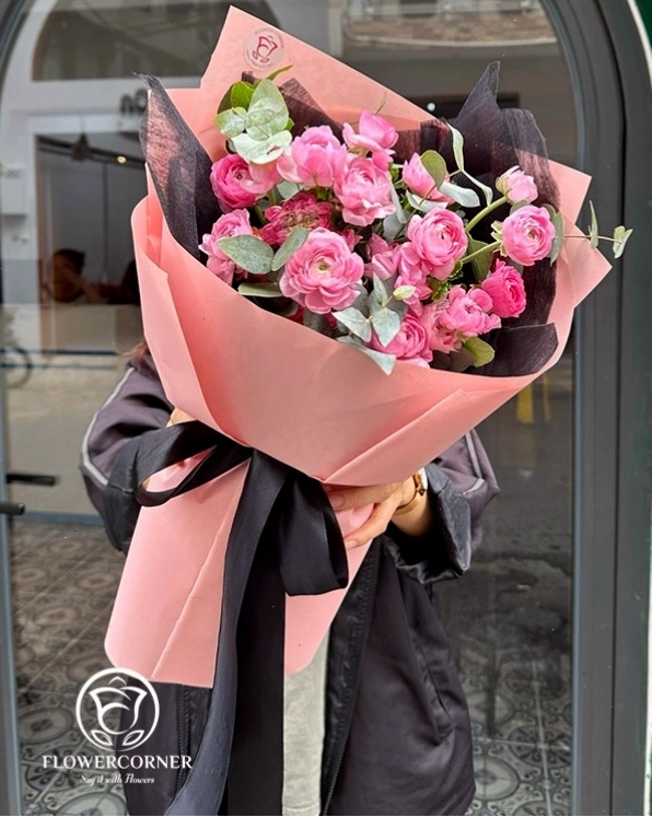Bó hoa mao lương hồng đẹp và ý nghĩa