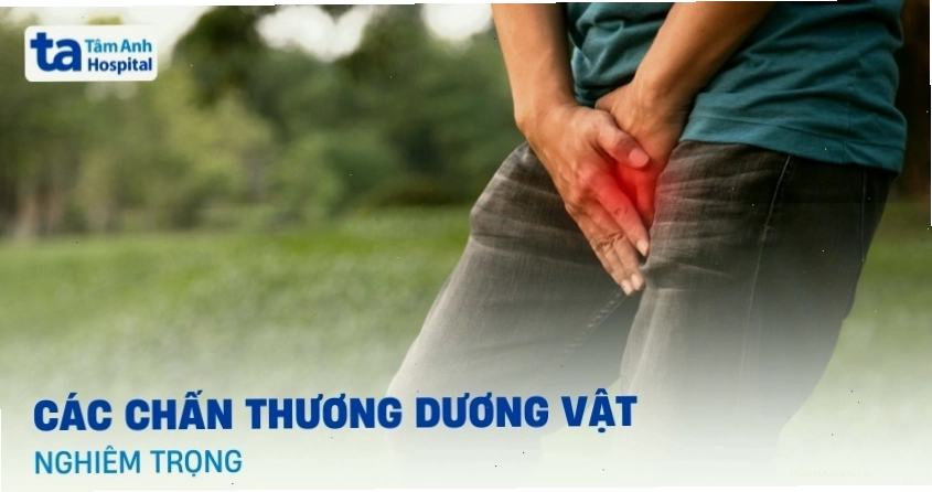 Các chấn thương dương vật thường gặp