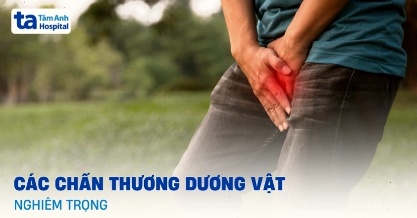 Các chấn thương dương vật thường gặp cần phòng ngừa