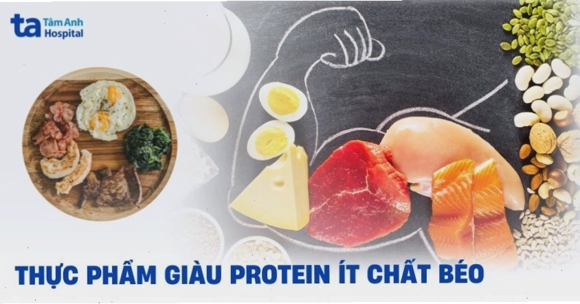 Các loại thực phẩm giàu protein ít chất béo hỗ trợ giảm cân hiệu quả