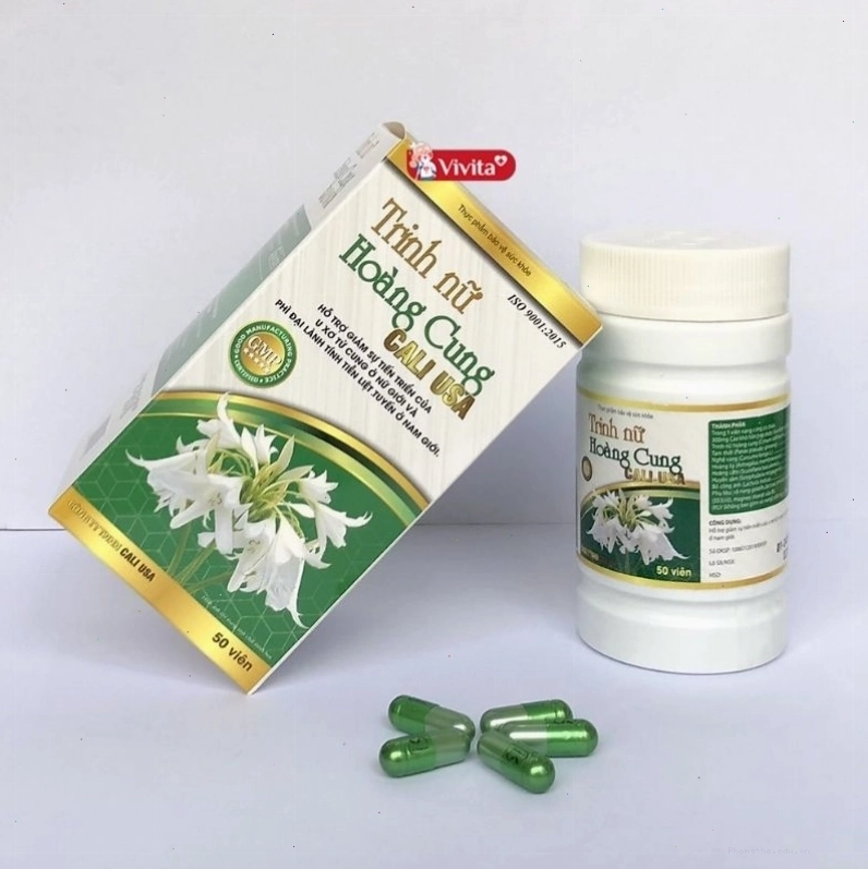 Các sản phẩm viên uống trinh nữ hoàng cung trên thị trường