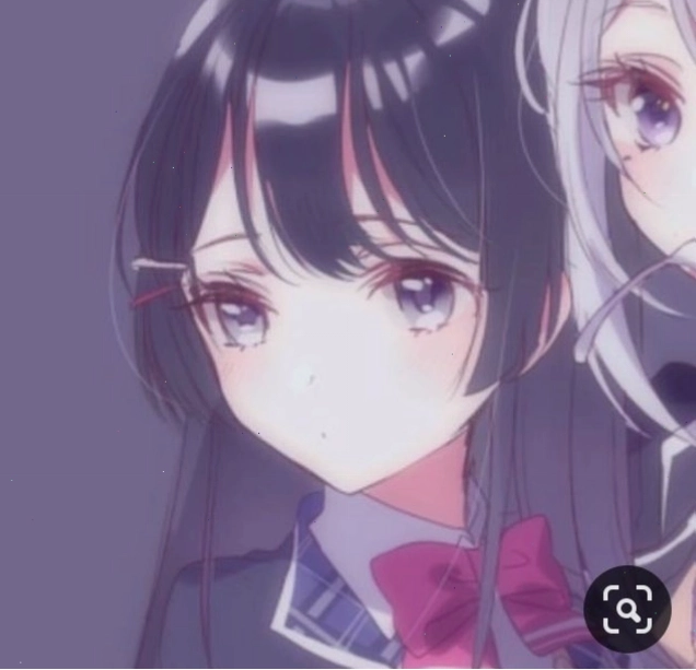Cặp đôi anime với phong cách mờ ảo