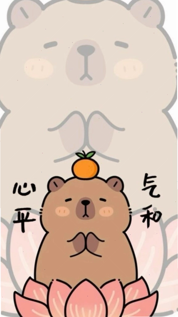 Capybara ngồi thiền, giác ngộ sự vô tri đỉnh cao