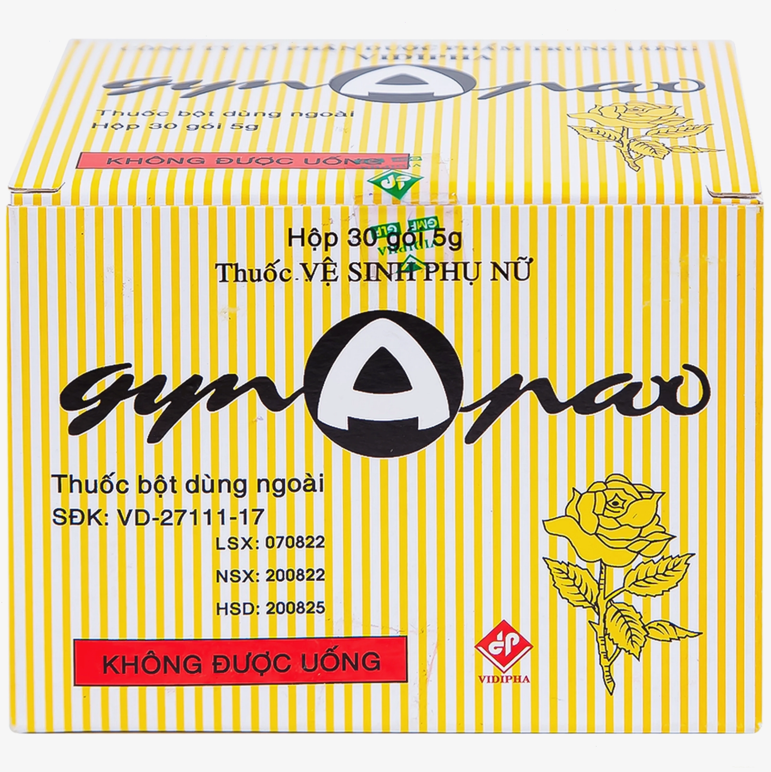 Chi tiết sản phẩm Gynapax Vidipha