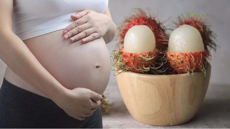 Chôm chôm giúp mẹ bầu giảm mệt mỏi trong giai đoạn ốm nghén