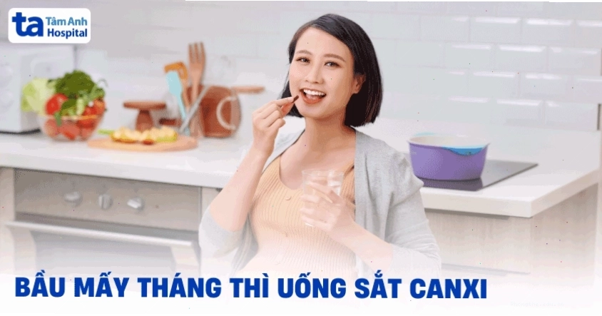 Có bầu mấy tháng thì uống sắt và canxi? Bổ sung thế nào thì phù hợp?