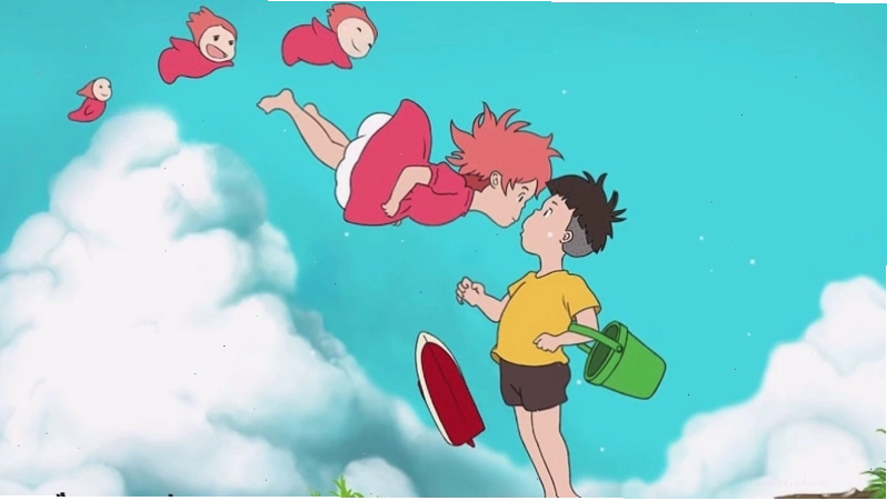 Cô bé người cá Ponyo với thế giới đại dương đầy màu sắc