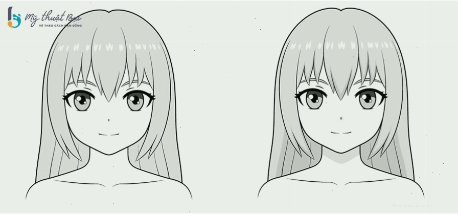 Đổ bóng và tô màu cho tranh anime