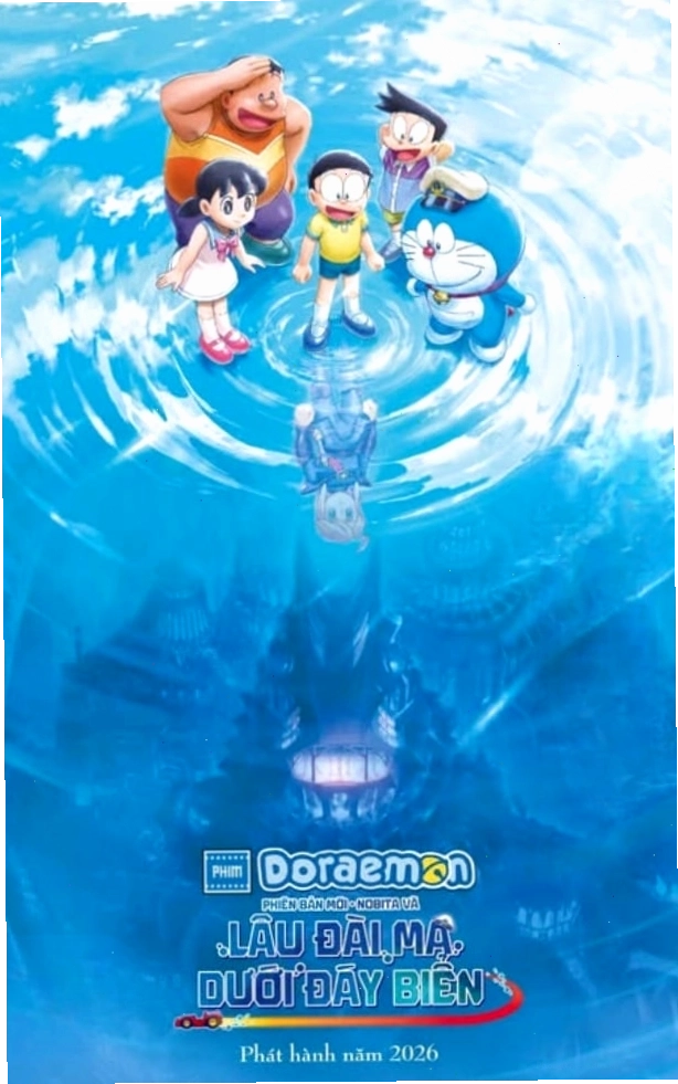 Doraemon: Nobita và Lâu Đài Dưới Đáy Biển (Phiên Bản Mới) mang đến nhiều bất ngờ