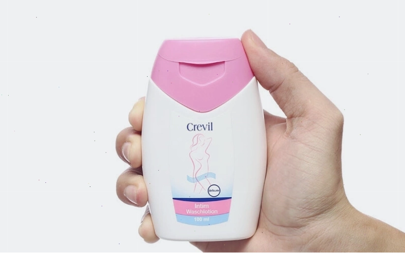 Dung dịch vệ sinh phụ nữ Crevil Intim Waschlotion giúp khử mùi hiệu quả