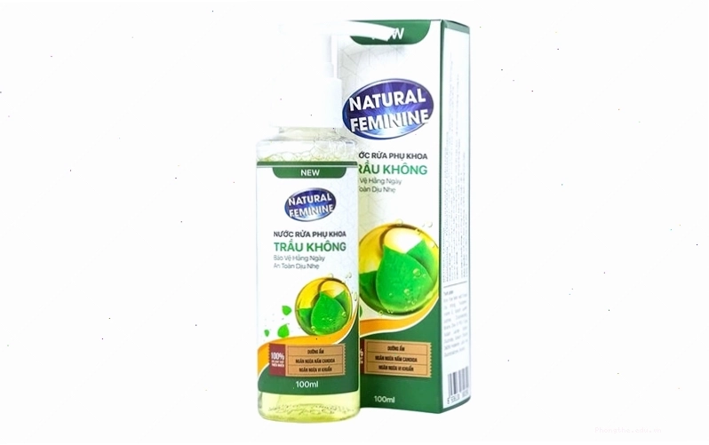 Dung dịch vệ sinh phụ nữ Natural Feminine với chiết xuất thiên nhiên
