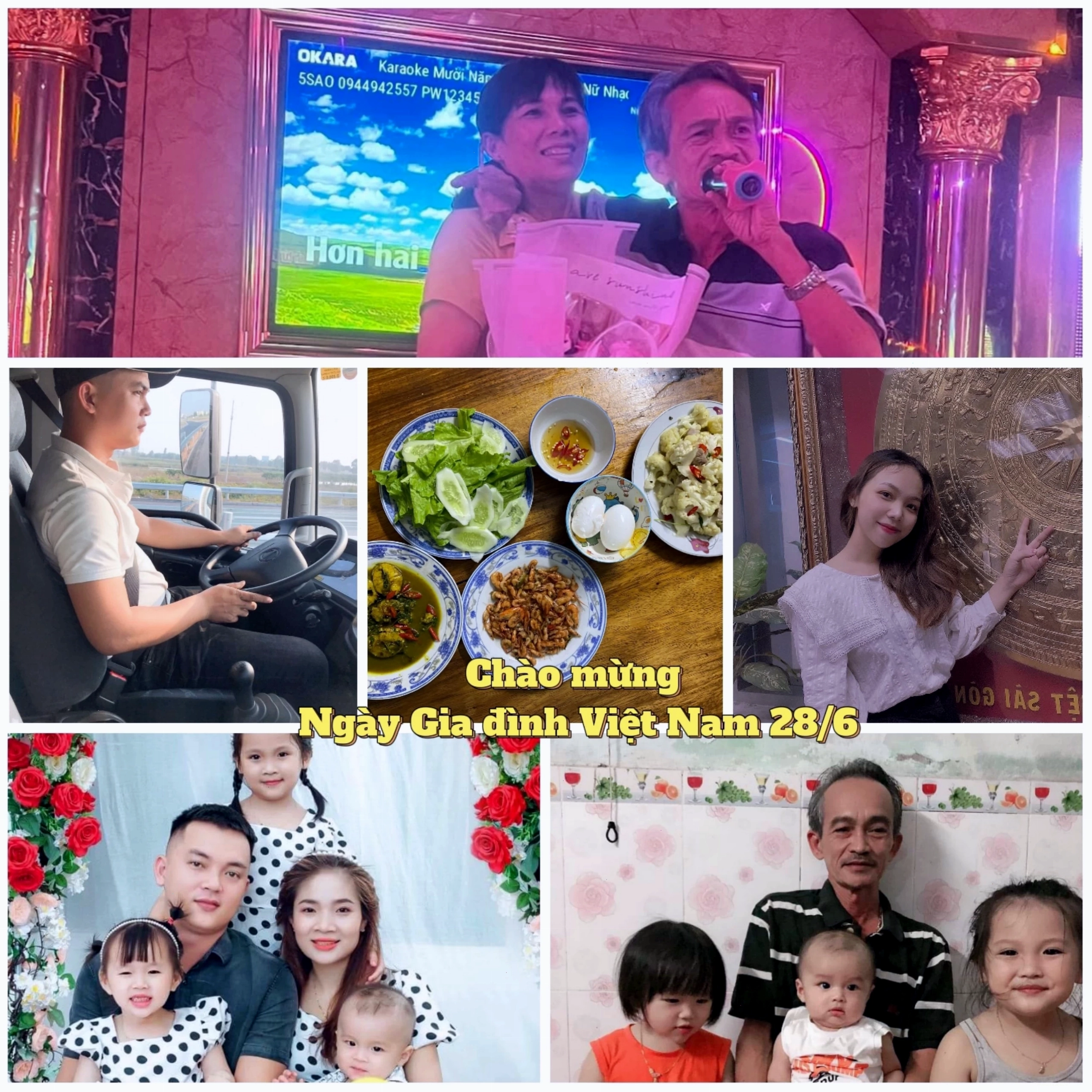 Gia đình quây quần bên nhau