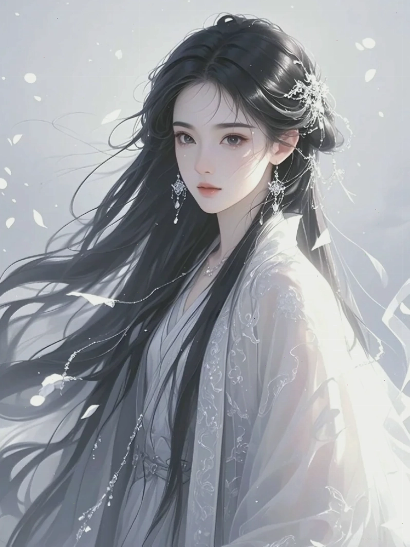 Hình ảnh anime nữ cổ trang trung quốc ngầu với phong thái lãnh đạo
