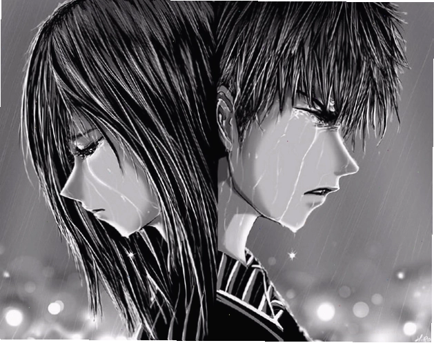 Hình ảnh anime nữ khóc sau chia tay, đau khổ