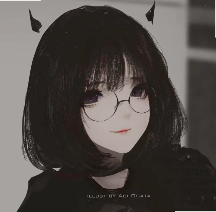 Hình ảnh anime trắng đen mang màu sắc kỳ ảo