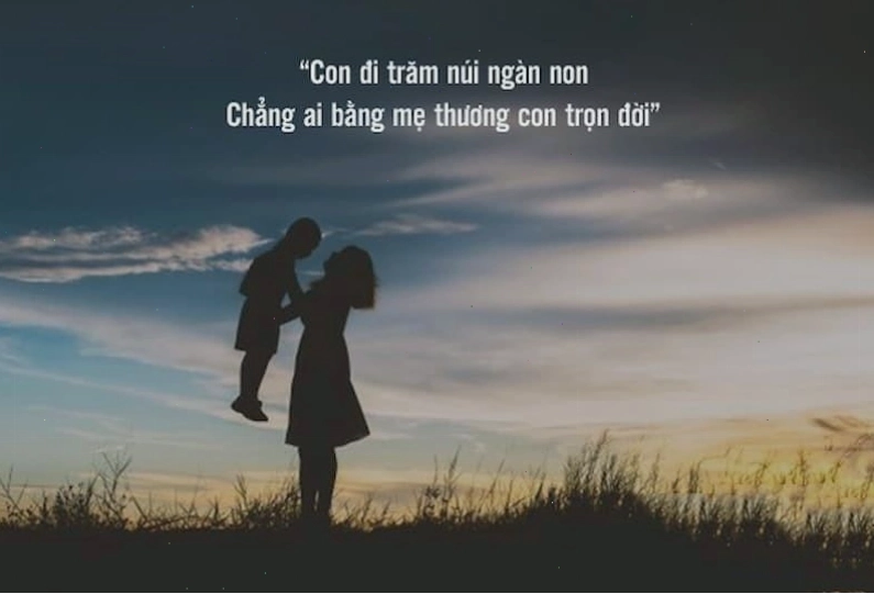 Hình ảnh mẹ và con gái hạnh phúc