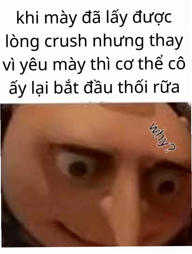 Hình ảnh meme cực dark với biểu cảm hài hước