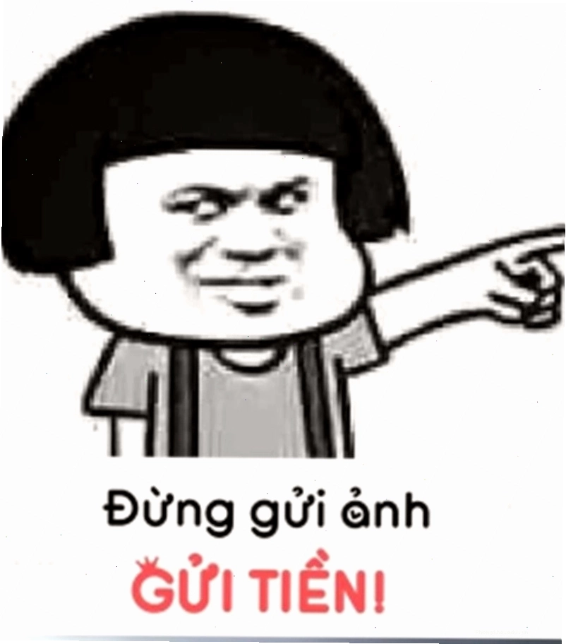 Hình ảnh meme ví tiền trống rỗng