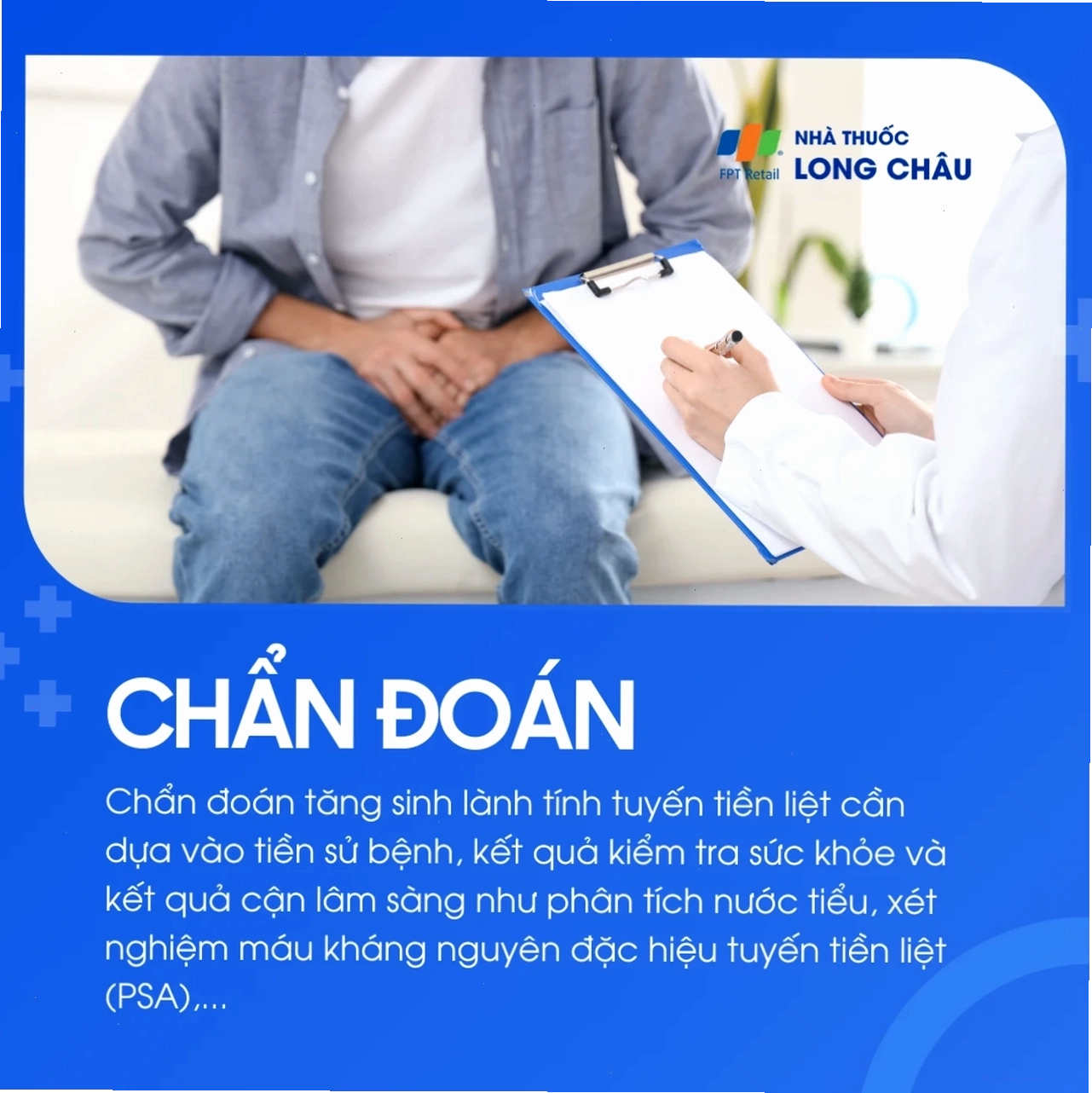 Hình ảnh minh họa cấu trúc tuyến tiền liệt bị phì đại