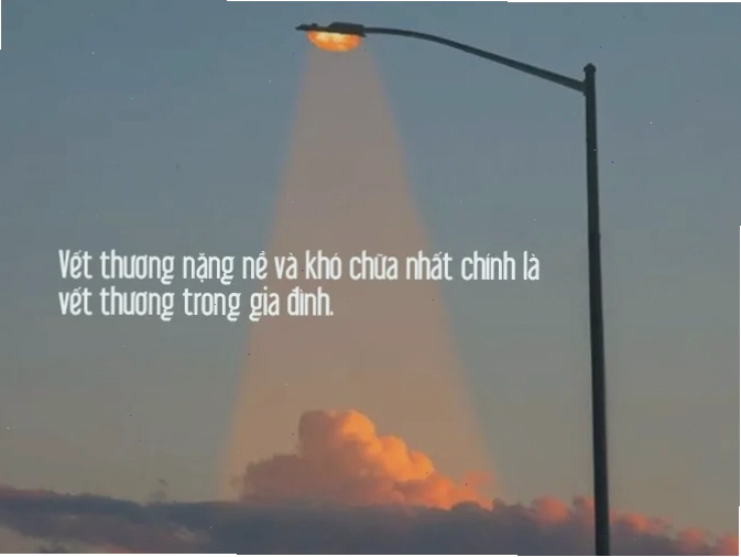 Hình ảnh minh họa cho tâm trạng buồn về gia đình