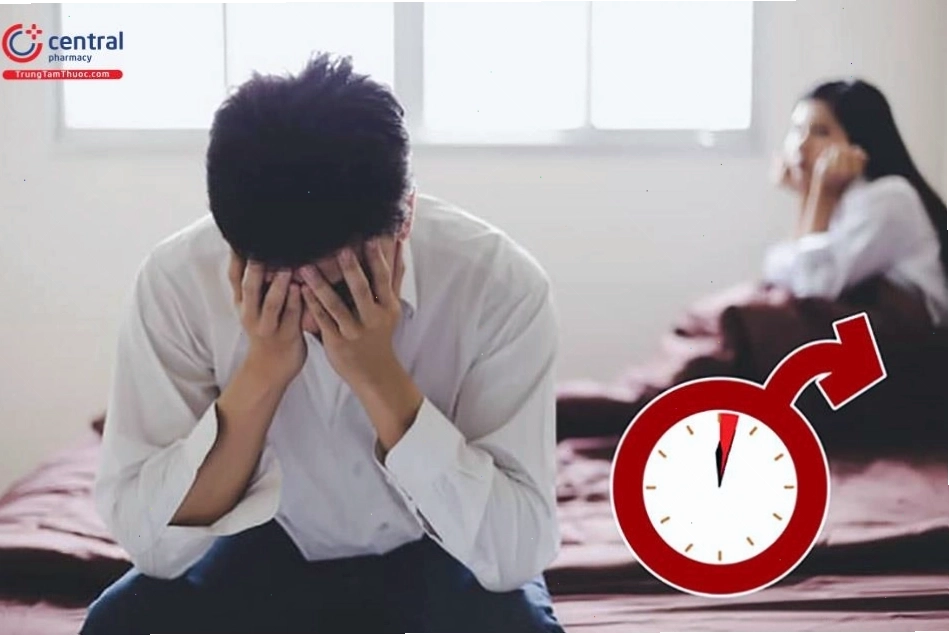 Hình ảnh minh họa vấn đề xuất tinh sớm ở nam giới