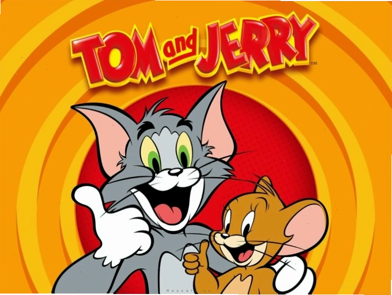 Hình ảnh Tom và Jerry với biểu cảm hài hước