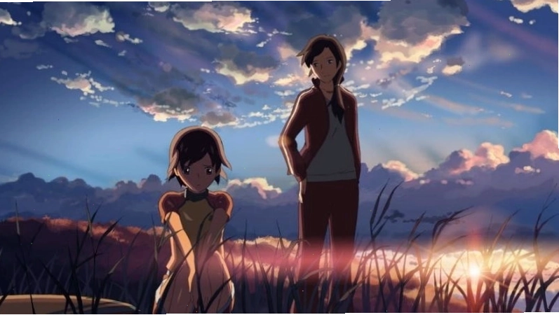 Hình ảnh từ phim hoạt hình anime 5 centimet trên giây