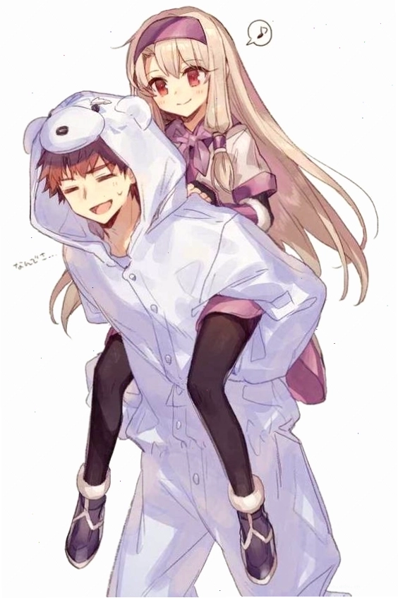 Hình anime cặp đôi cute đáng yêu