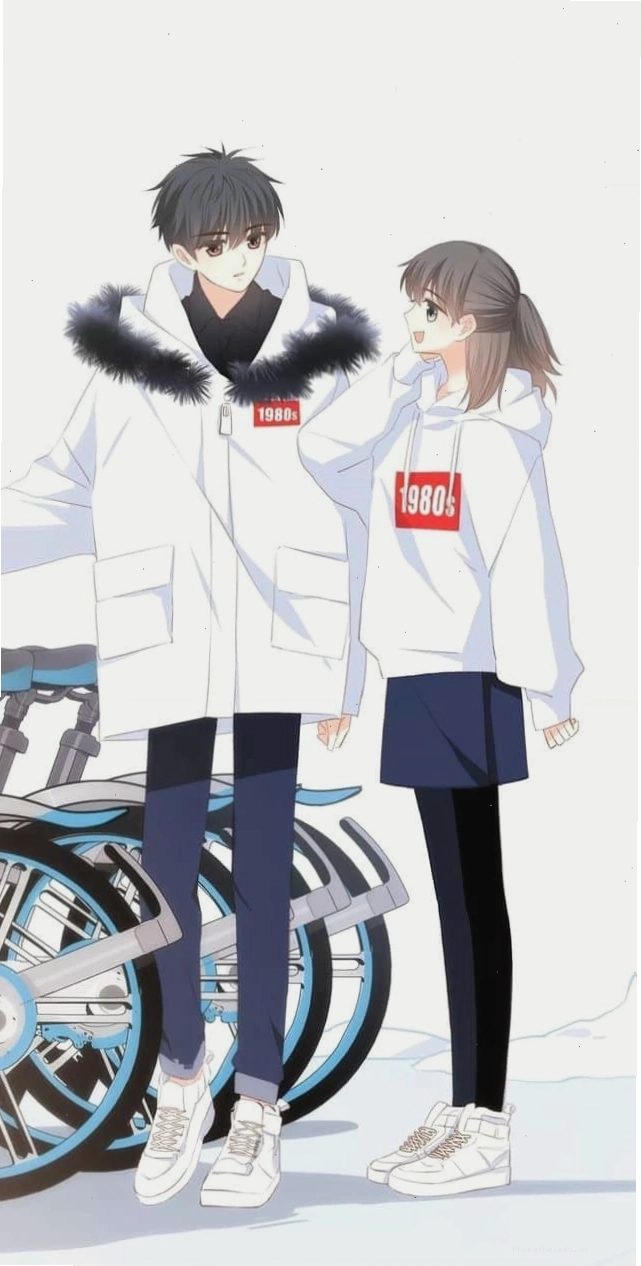Hình cặp đôi anime dễ thương