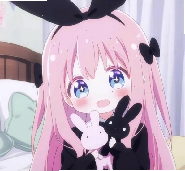 Hình chibi nữ với trang phục anime