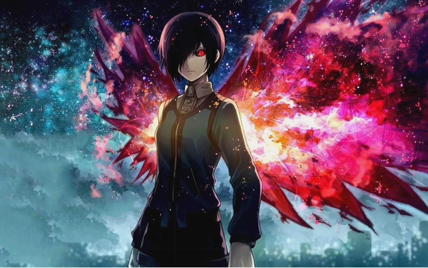 Hình nền anime lạnh lùng và quyền lực, toát lên khí chất của người lãnh đạo
