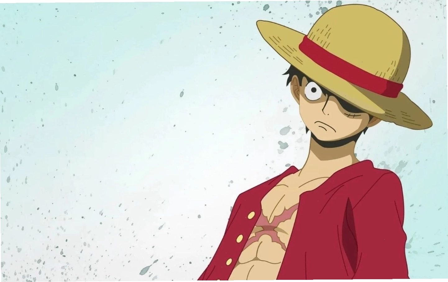 Hình nền anime Luffy nghiêm túc trong trận chiến