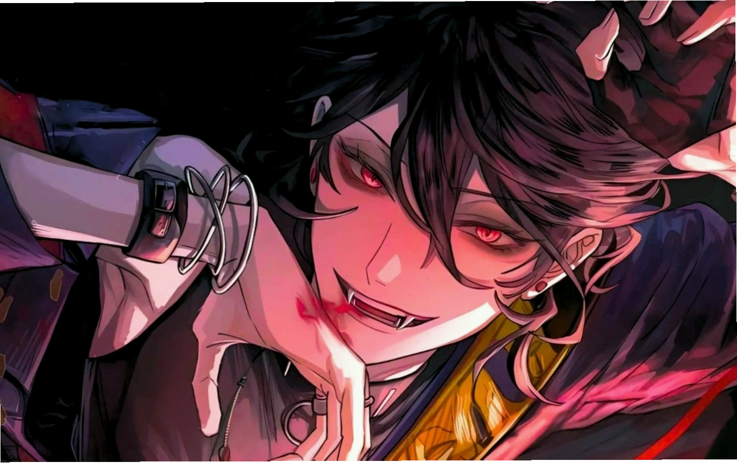Hình nền anime với nhân vật trong vai phản diện