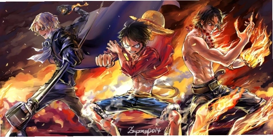 Hình nền máy tính Anime 3D với nhân vật và bối cảnh ấn tượng