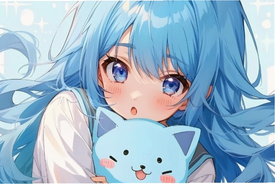Hình nền máy tính Anime đẹp gái với nhân vật nữ mặc đồng phục học sinh