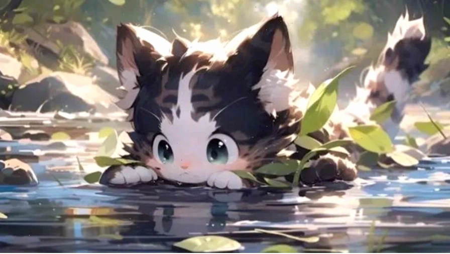 Hình nền máy tính Anime đẹp trai với nhân vật nam năng động