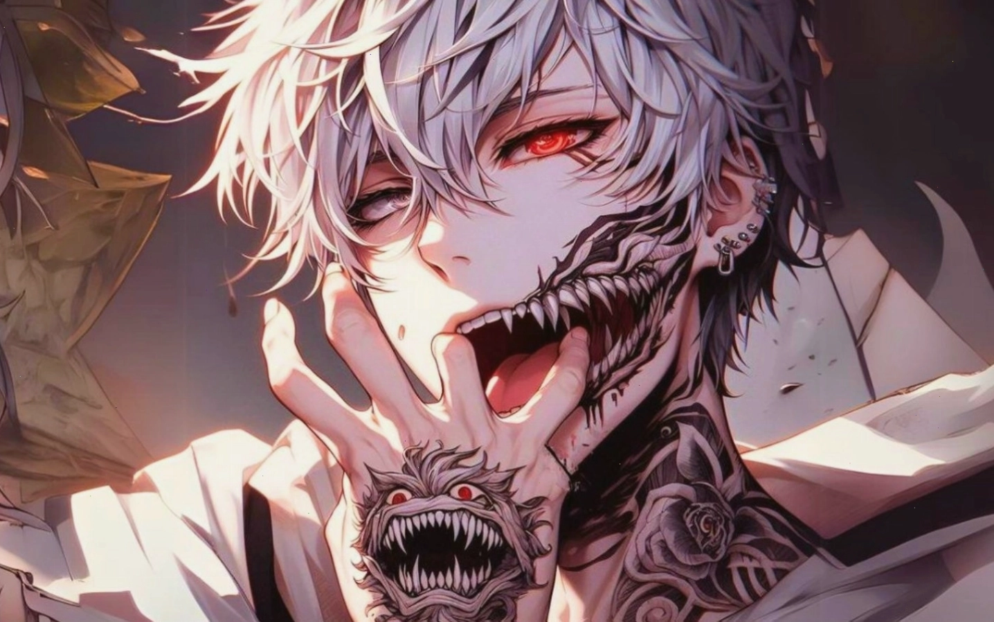 Hình nền nhân vật anime đầy lạnh lùng và cuốn hút