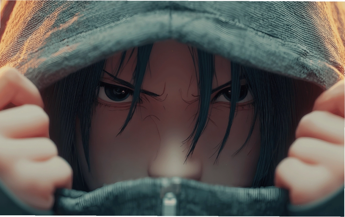 Hình nền Sasuke cùng đôi mắt Sharingan đầy uy lực