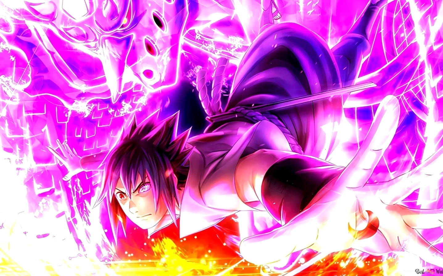 Hình nền Sasuke trong phiên bản mạnh nhất