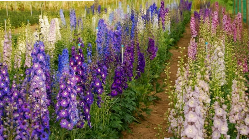 Hoa phi yến còn có tên khoa học là Delphinium Ajacis L