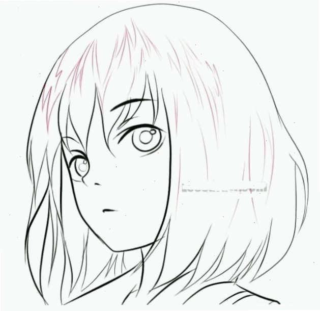 Hướng dẫn vẽ nữ Anime lạnh lùng với đôi mắt sắc sảo