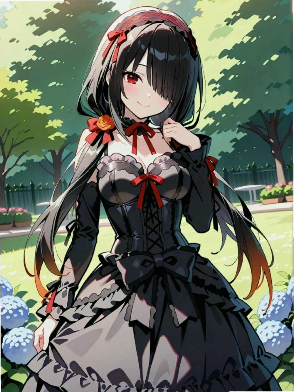 Kurumi đối đầu với Shido